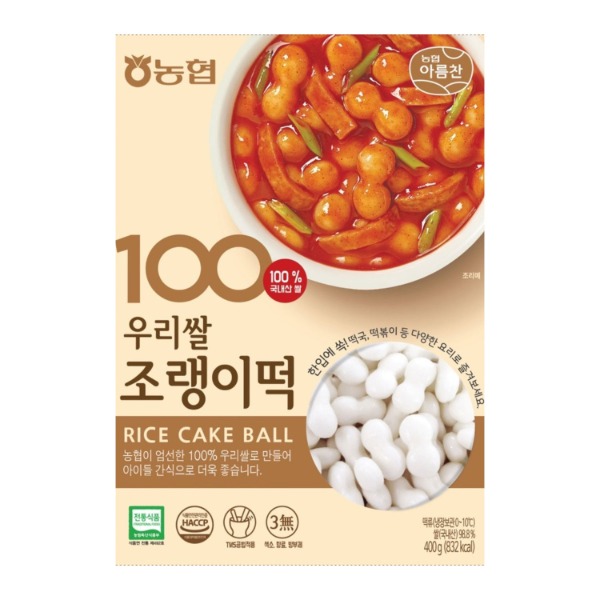 [LYVLY] 농협 우리쌀 조랭이떡 400g